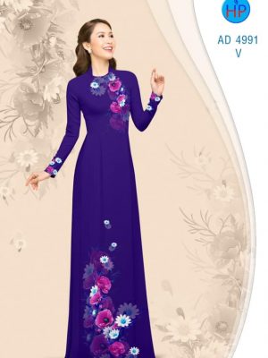 Vải áo dài Hoa Cúc thiết kế 2019 AD 4991 34 1565086310 597 Vai ao dai Hoa Cuc thiet ke 2019 AD 4991