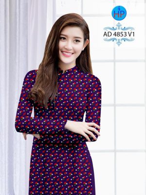 Vải áo dài Hoa nhí thiết kế 2019 AD 4853 28 1565086614 19 Vai ao dai Hoa nhi thiet ke 2019 AD 4853