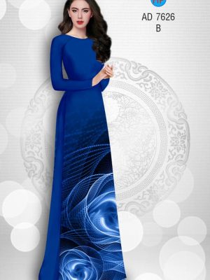 Vải áo dài Hoa ảo 3D kiểu mới AD 7626 21 1565166190 234 Vai ao dai Hoa ao 3D kieu moi AD 7626