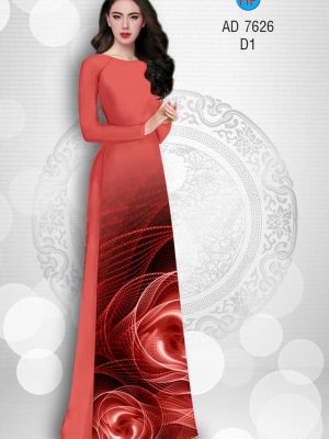 Vải áo dài Hoa ảo 3D kiểu mới AD 7626 27 1565166190 344 Vai ao dai Hoa ao 3D kieu moi AD 7626