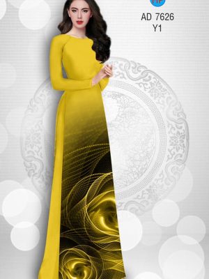 Vải áo dài Hoa ảo 3D kiểu mới AD 7626 33 1565166190 399 Vai ao dai Hoa ao 3D kieu moi AD 7626
