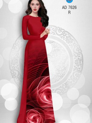 Vải áo dài Hoa ảo 3D kiểu mới AD 7626 23 1565166190 550 Vai ao dai Hoa ao 3D kieu moi AD 7626