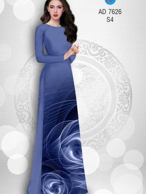 Vải áo dài Hoa ảo 3D kiểu mới AD 7626 31 1565166190 628 Vai ao dai Hoa ao 3D kieu moi AD 7626