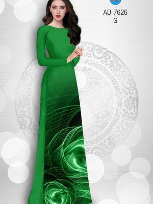 Vải áo dài Hoa ảo 3D kiểu mới AD 7626 28 1565166190 676 Vai ao dai Hoa ao 3D kieu moi AD 7626