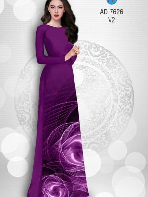 Vải áo dài Hoa ảo 3D kiểu mới AD 7626 32 1565166190 751 Vai ao dai Hoa ao 3D kieu moi AD 7626