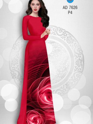 Vải áo dài Hoa ảo 3D kiểu mới AD 7626 22 1565166190 840 Vai ao dai Hoa ao 3D kieu moi AD 7626