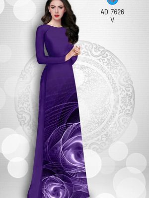 Vải áo dài Hoa ảo 3D kiểu mới AD 7626 36 1565166191 989 Vai ao dai Hoa ao 3D kieu moi AD 7626