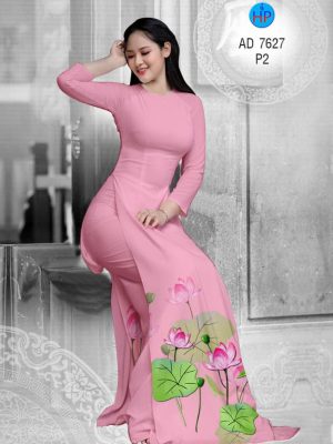 Vải áo dài Sen mùa vu lan kiểu mới AD 7627 31 1565166395 203 Vai ao dai Sen mua vu lan kieu moi AD