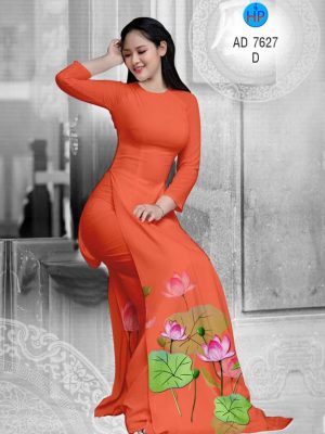 Vải áo dài Sen mùa vu lan kiểu mới AD 7627 22 1565166395 401 Vai ao dai Sen mua vu lan kieu moi AD