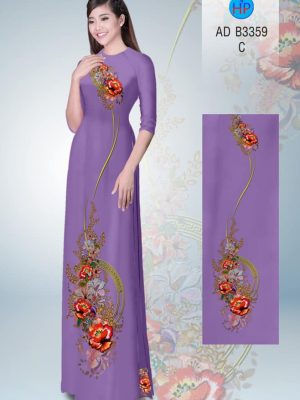 Vải áo dài Hoa in 3D kiểu mới AD B3359 21 1565173550 625 Vai ao dai Hoa in 3D kieu moi AD B3359
