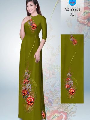 Vải áo dài Hoa in 3D kiểu mới AD B3359 30 1565173551 235 Vai ao dai Hoa in 3D kieu moi AD B3359
