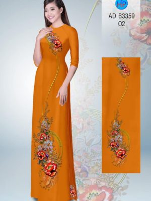 Vải áo dài Hoa in 3D kiểu mới AD B3359 27 1565173551 48 Vai ao dai Hoa in 3D kieu moi AD B3359