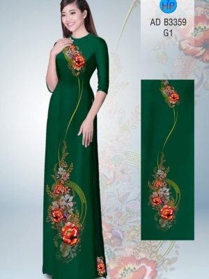Vải áo dài Hoa in 3D kiểu mới AD B3359 26 1565173551 498 Vai ao dai Hoa in 3D kieu moi AD B3359