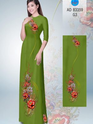 Vải áo dài Hoa in 3D kiểu mới AD B3359 25 1565173551 916 Vai ao dai Hoa in 3D kieu moi AD B3359