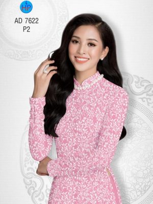 Vải áo dài Lá thiết kế 2019 AD 7622 21 1565173835 18 Vai ao dai La thiet ke 2019 AD 7622