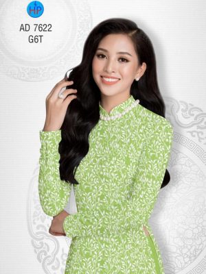 Vải áo dài Lá thiết kế 2019 AD 7622 26 1565173835 271 Vai ao dai La thiet ke 2019 AD 7622