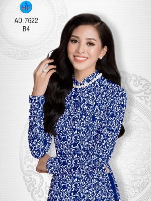 Vải áo dài Lá thiết kế 2019 AD 7622 23 1565173835 369 Vai ao dai La thiet ke 2019 AD 7622