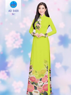 Vải áo dài Hoa in 3D kiểu mới AD 5420 30 1565236399 598 Vai ao dai Hoa in 3D kieu moi AD 5420