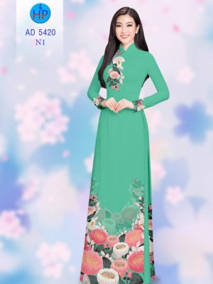 Vải áo dài Hoa in 3D kiểu mới AD 5420 31 1565236399 843 Vai ao dai Hoa in 3D kieu moi AD 5420