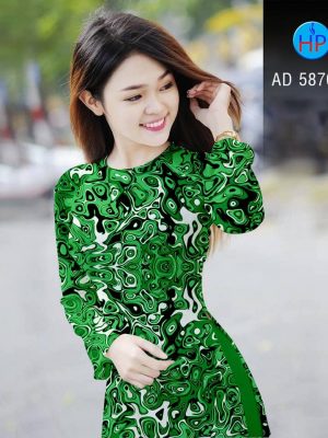 Vải áo dài Lập thể kiểu mới AD 5870 23 1565242464 623 Vai ao dai Lap the kieu moi AD 5870