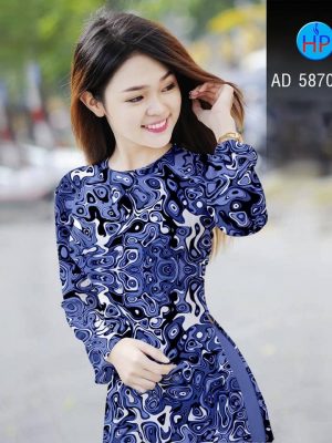Vải áo dài Lập thể kiểu mới AD 5870 32 1565242465 11 Vai ao dai Lap the kieu moi AD 5870