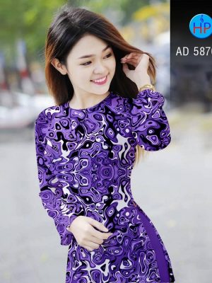 Vải áo dài Lập thể kiểu mới AD 5870 30 1565242465 315 Vai ao dai Lap the kieu moi AD 5870