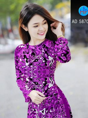 Vải áo dài Lập thể kiểu mới AD 5870 27 1565242465 357 Vai ao dai Lap the kieu moi AD 5870