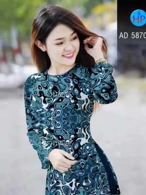 Vải áo dài Lập thể kiểu mới AD 5870 35 1565242465 469 Vai ao dai Lap the kieu moi AD 5870