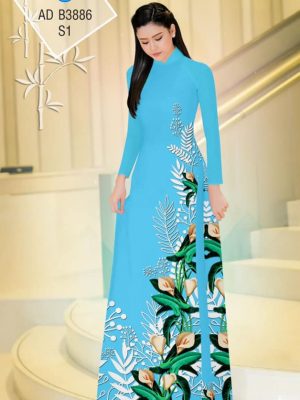 Vải áo dài Hoa Loa Kèn kiểu mới AD B3886 29 1565243362 314 Vai ao dai Hoa Loa Ken kieu moi AD B3886
