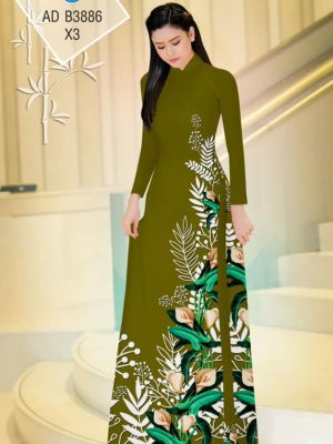 Vải áo dài Hoa Loa Kèn kiểu mới AD B3886 32 1565243362 358 Vai ao dai Hoa Loa Ken kieu moi AD B3886