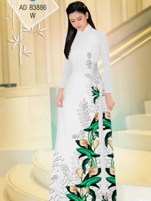 Vải áo dài Hoa Loa Kèn kiểu mới AD B3886 34 1565243362 378 Vai ao dai Hoa Loa Ken kieu moi AD B3886