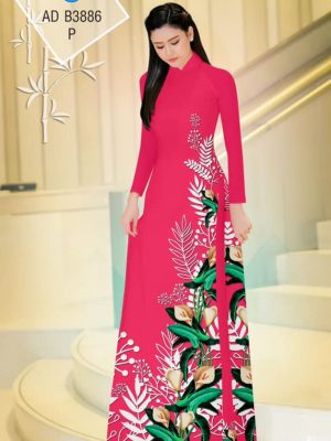 Vải áo dài Hoa Loa Kèn kiểu mới AD B3886 23 1565243362 395 Vai ao dai Hoa Loa Ken kieu moi AD B3886