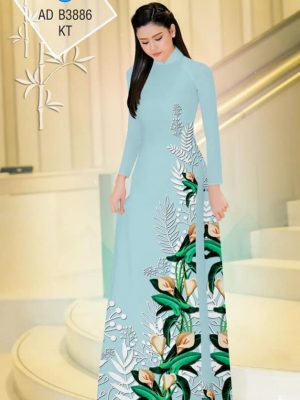 Vải áo dài Hoa Loa Kèn kiểu mới AD B3886 26 1565243362 55 Vai ao dai Hoa Loa Ken kieu moi AD B3886