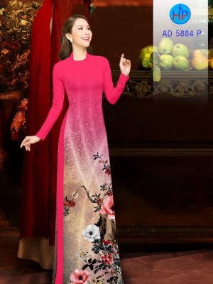Vải áo dài Hoa in 3D mới ra AD 5884 23 1565324338 409 Vai ao dai Hoa in 3D moi ra AD 5884