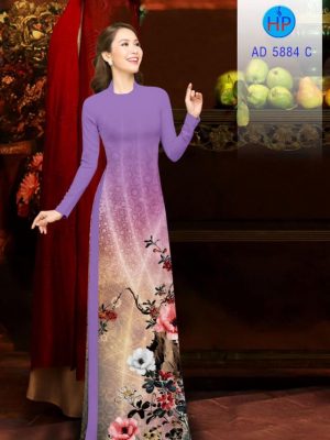 Vải áo dài Hoa in 3D mới ra AD 5884 22 1565324338 946 Vai ao dai Hoa in 3D moi ra AD 5884