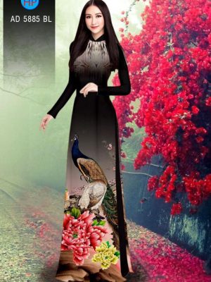 Vải áo dài Công và Hoa Mẫu Đơn thiết kế 2019 AD 5885 26 1565346711 250 Vai ao dai Cong va Hoa Mau Don thiet ke