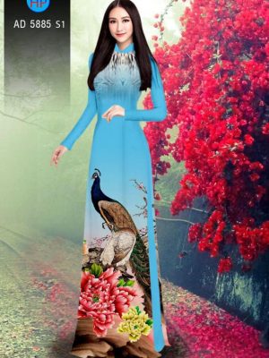 Vải áo dài Công và Hoa Mẫu Đơn thiết kế 2019 AD 5885 31 1565346711 26 Vai ao dai Cong va Hoa Mau Don thiet ke