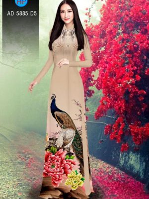 Vải áo dài Công và Hoa Mẫu Đơn thiết kế 2019 AD 5885 27 1565346711 367 Vai ao dai Cong va Hoa Mau Don thiet ke