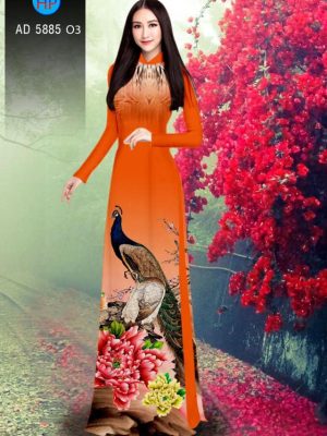 Vải áo dài Công và Hoa Mẫu Đơn thiết kế 2019 AD 5885 24 1565346711 642 Vai ao dai Cong va Hoa Mau Don thiet ke