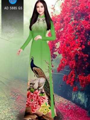 Vải áo dài Công và Hoa Mẫu Đơn thiết kế 2019 AD 5885 28 1565346711 939 Vai ao dai Cong va Hoa Mau Don thiet ke