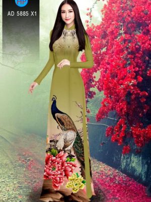 Vải áo dài Công và Hoa Mẫu Đơn thiết kế 2019 AD 5885 36 1565346712 699 Vai ao dai Cong va Hoa Mau Don thiet ke