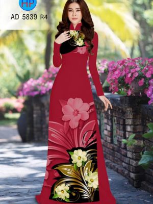 1565607840 941 Vai ao dai Hoa in 3D thiet ke 2019 AD
