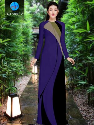 Vải áo dài Lập thể mới ra AD 5888 26 1565608688 48 Vai ao dai Lap the moi ra AD 5888