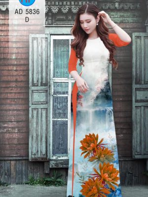 Vải áo dài hoa sen xanh mới ra AD 5836 23 1565610996 561 Vai ao dai hoa sen xanh moi ra AD 5836