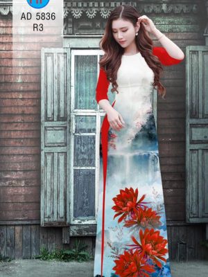 Vải áo dài hoa sen xanh mới ra AD 5836 32 1565610996 835 Vai ao dai hoa sen xanh moi ra AD 5836
