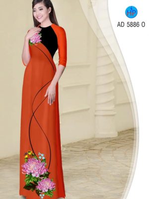 Vải áo dài Cúc Đại Đoá mới ra AD 5886 28 1565751321 13 Vai ao dai Cuc Dai Doa moi ra AD 5886