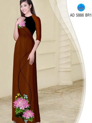 Vải áo dài Cúc Đại Đoá mới ra AD 5886 22 1565751321 62 Vai ao dai Cuc Dai Doa moi ra AD 5886
