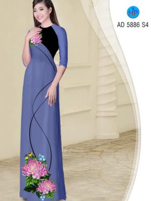Vải áo dài Cúc Đại Đoá mới ra AD 5886 35 1565751322 350 Vai ao dai Cuc Dai Doa moi ra AD 5886