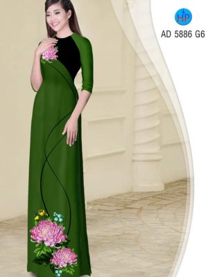 Vải áo dài Cúc Đại Đoá mới ra AD 5886 31 1565751322 398 Vai ao dai Cuc Dai Doa moi ra AD 5886