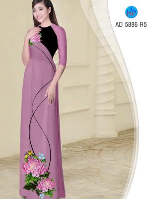 Vải áo dài Cúc Đại Đoá mới ra AD 5886 32 1565751322 856 Vai ao dai Cuc Dai Doa moi ra AD 5886